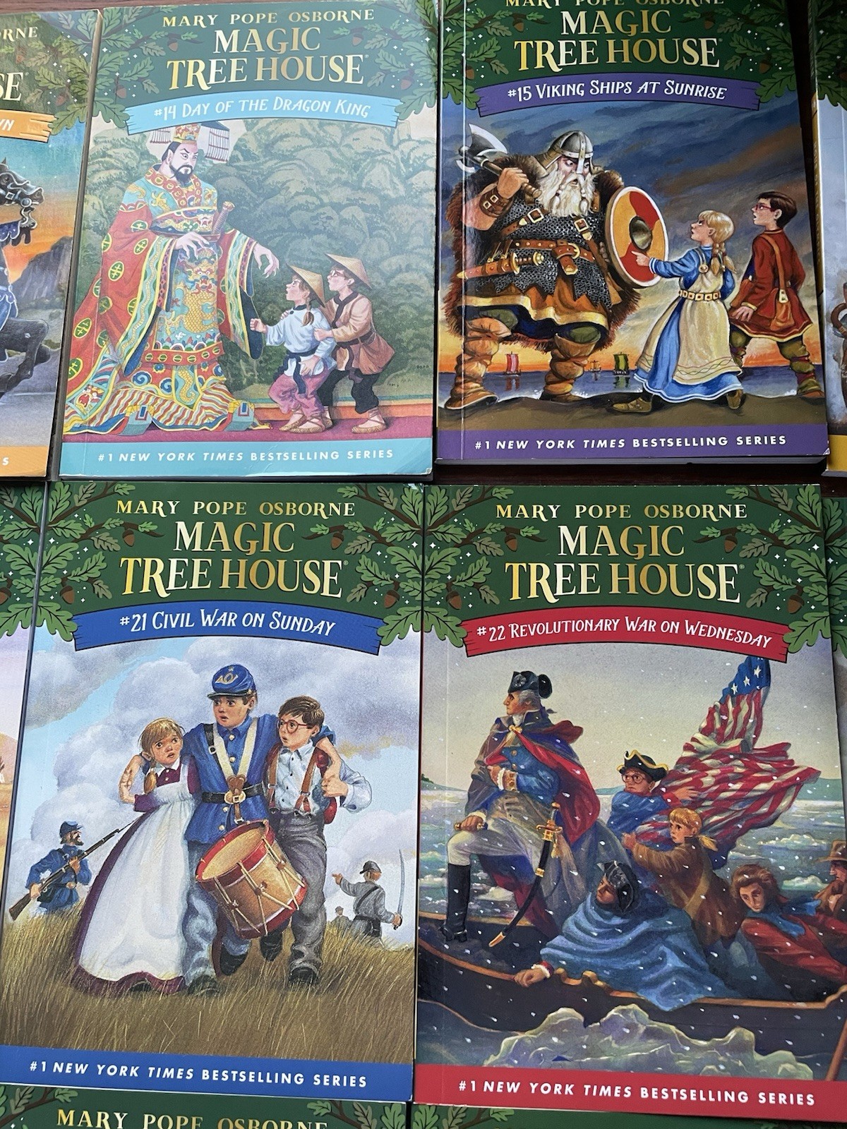 15 Magic Tree House Books by Mary Pope Osborne – Scholastic Paperback