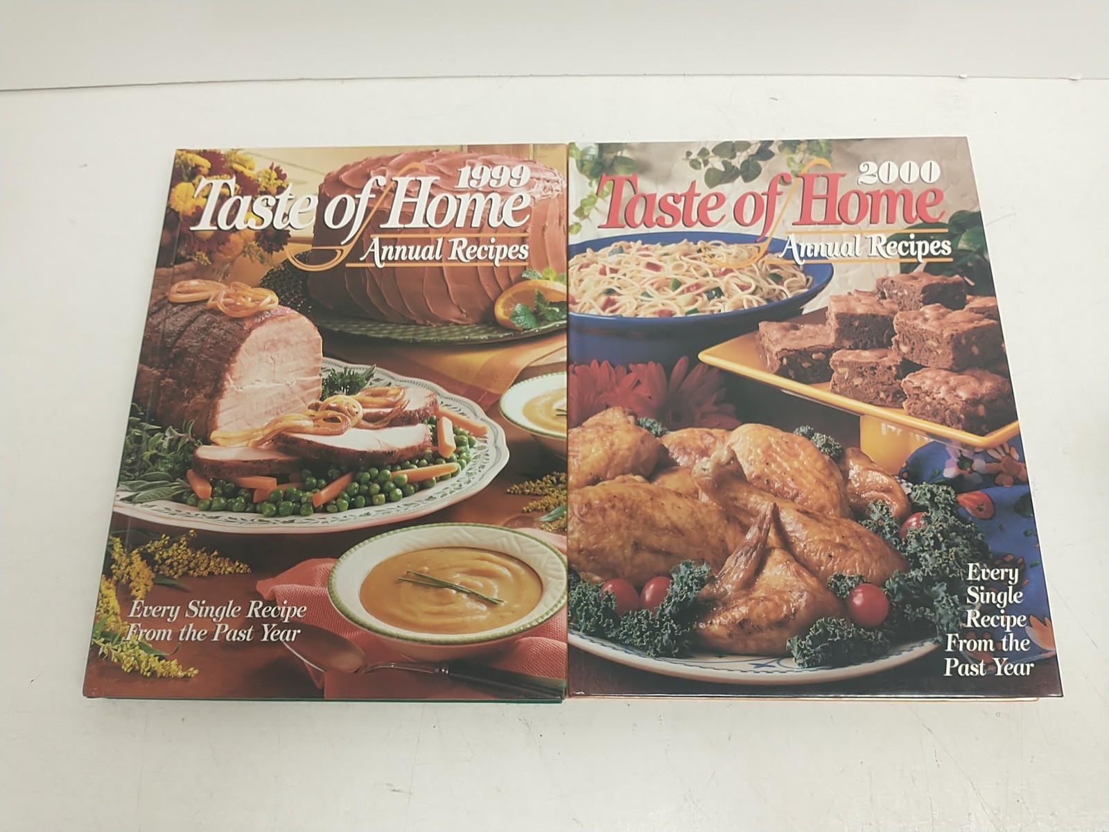 Taste of Home Annual Recipes Cookbook Hardcover Lot of 20 Years 1994-2015
