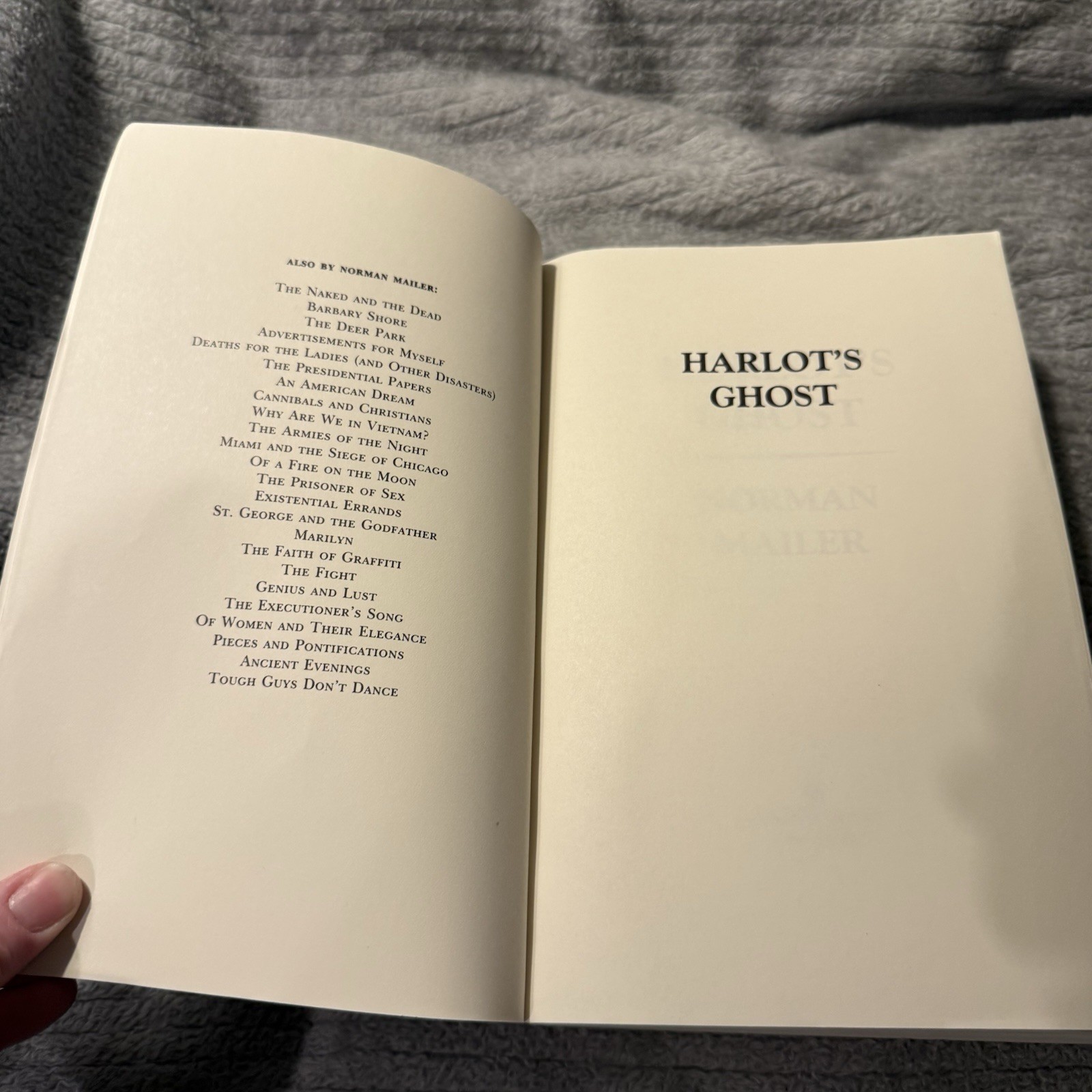Harlot’s Ghost by Norman Mailer (1991, Paperback)