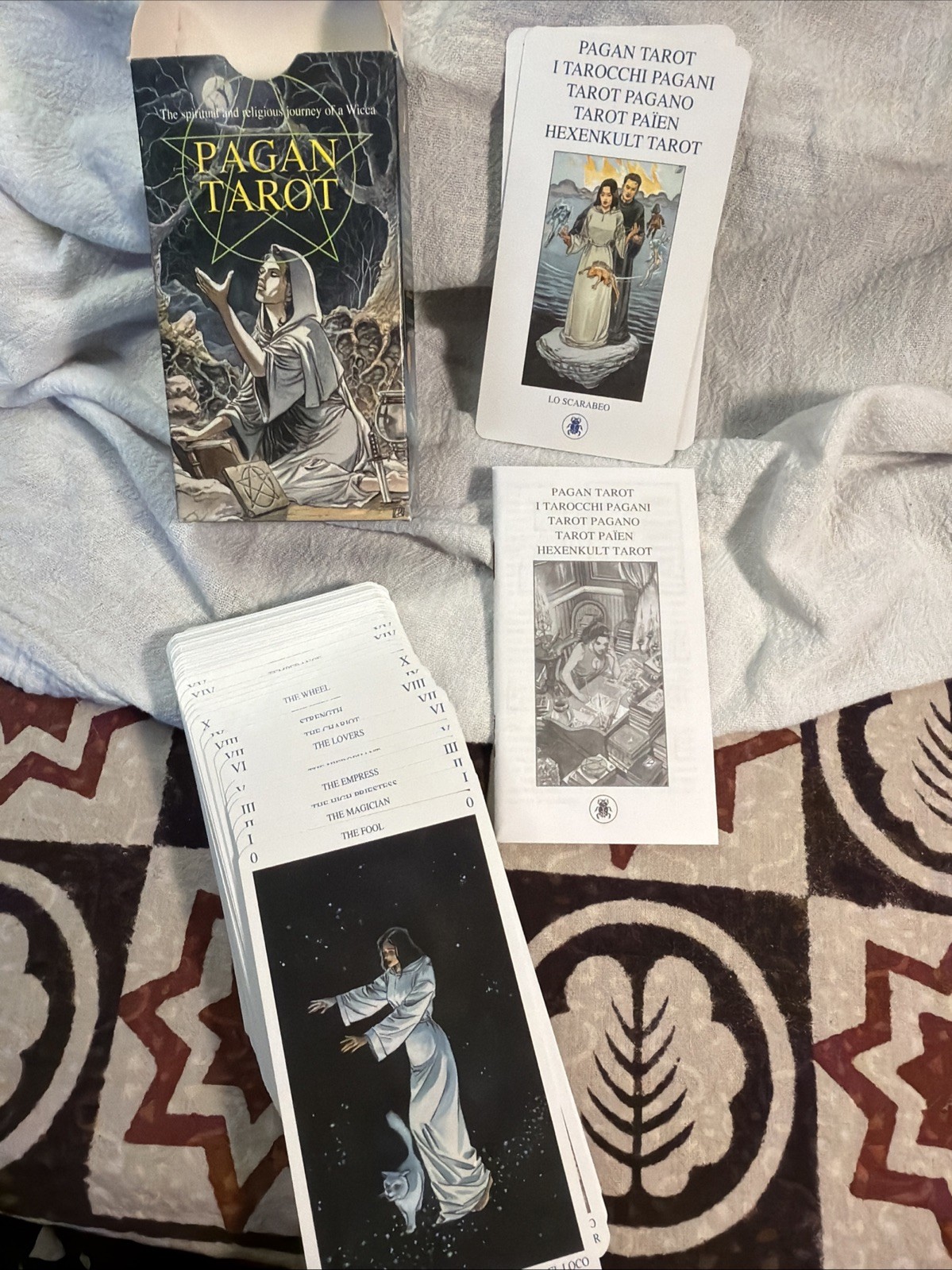 Pagan Tarot by Lo Scarabeo (2002, Cards,Flash Cards)