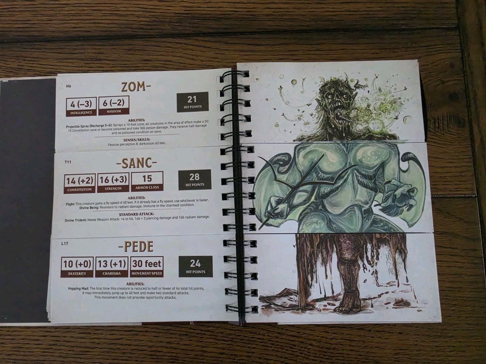 Adams Media Gaming Book Dungeonmeister Random Monster Generator VG+/NM