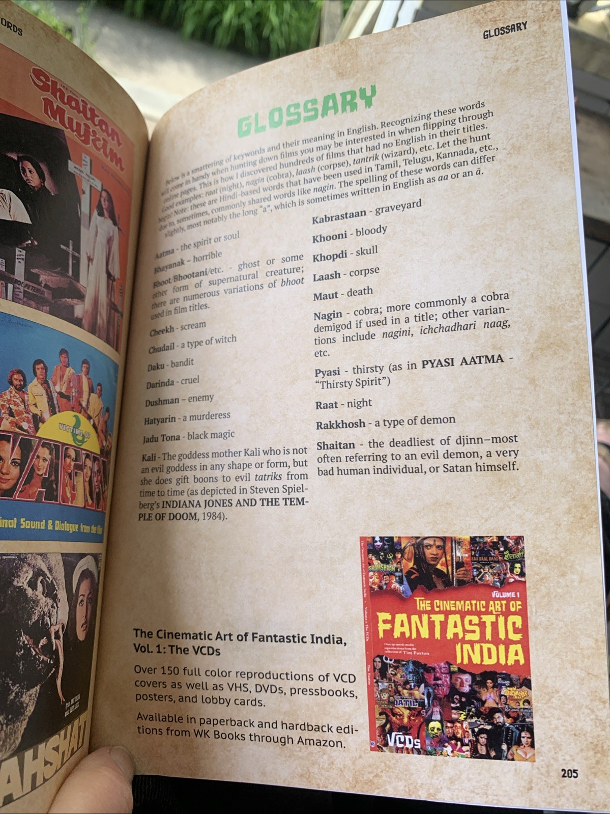 THE CINEMATIC ART OF FANTASTIC INDIA, VOL. 1: POSTERS, Press books By Tim Paxton