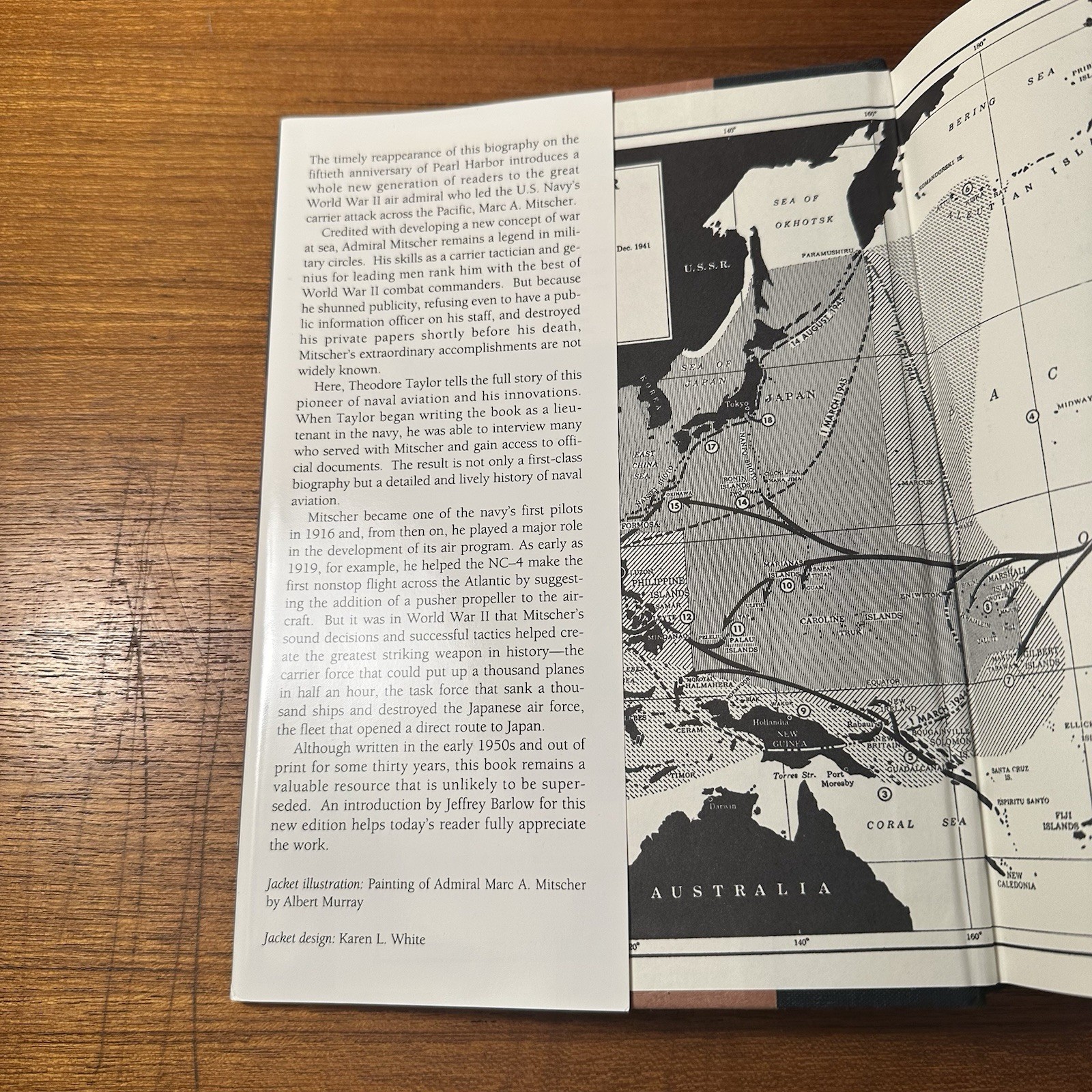 The Magnificent Mitscher By Theodore Taylor – Naval Institute Press 1991