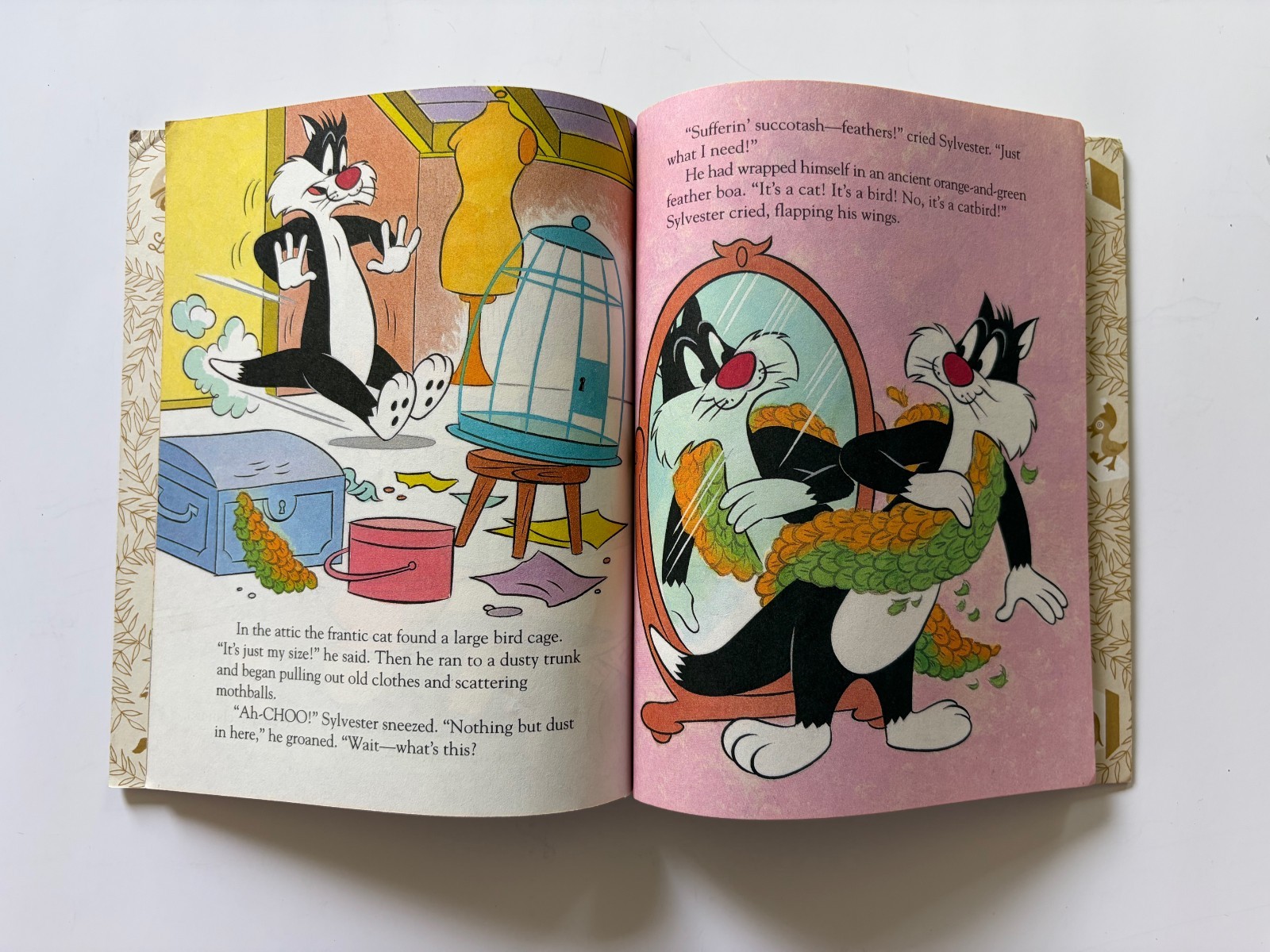 Lot of 3 Vintage Looney Tunes Books – 2 Golden Books – Sylvester, Tiny Toon, etc