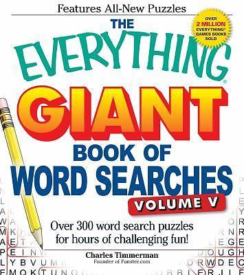 The Everything Giant Book of Word Searche… 9781440545610 by Timmerman, Charles