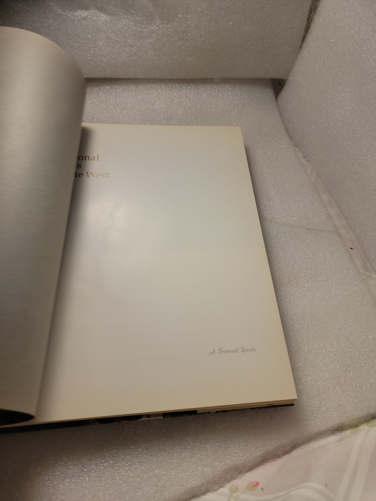 EXCELLENT! National Parks of the West A Sunset Book 2D2G Hardcover VINTAGE
