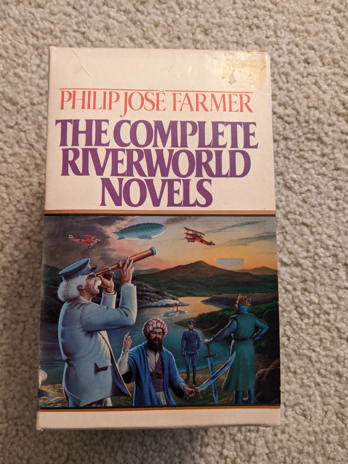 The Complete Riverworld Novels, By Philip Jose Farmer. 5 PB Book Set & Slipcase