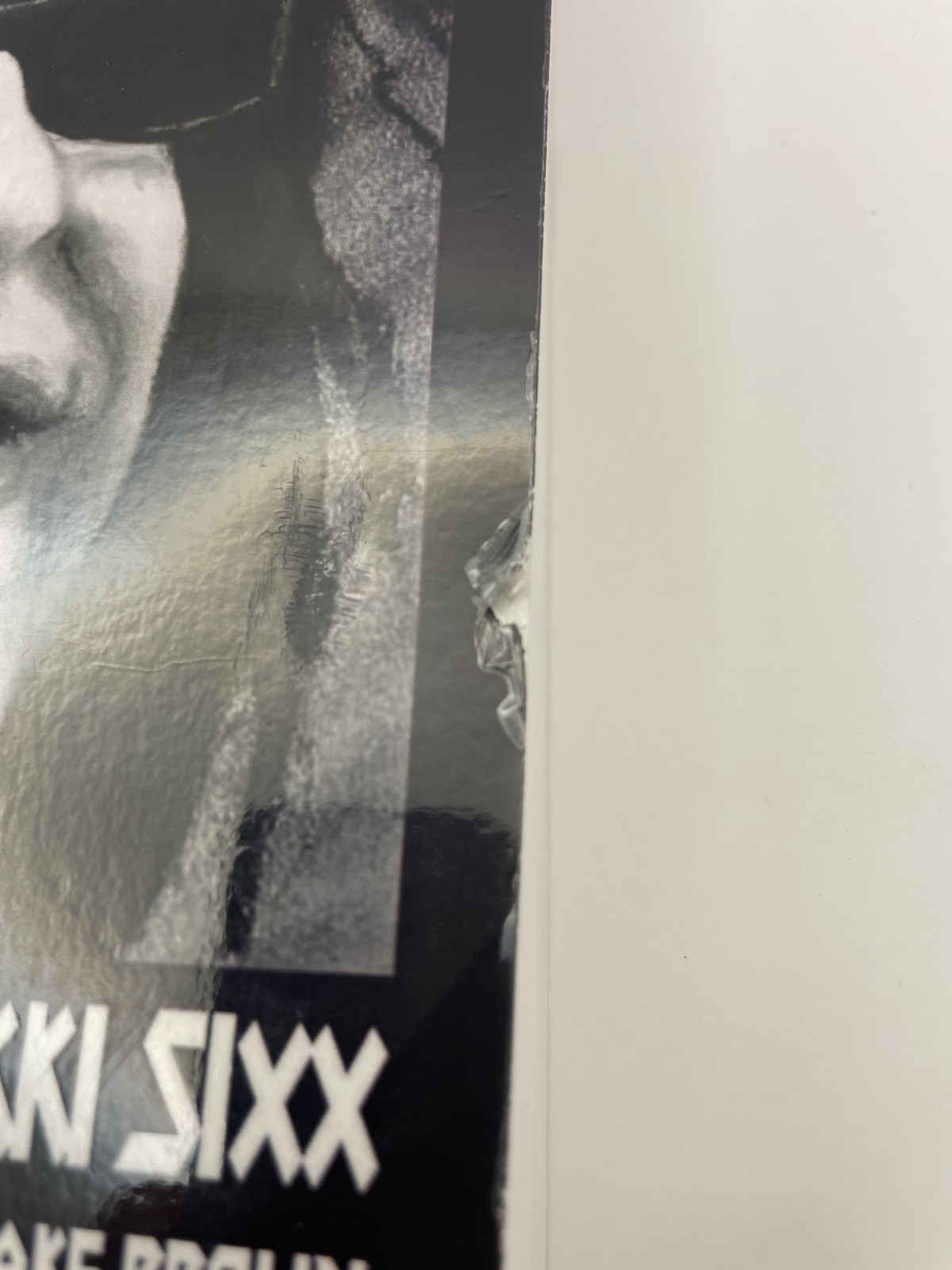 An Education in Rebellion: The Biography of Nikki Sixx by Jake Brown 2nd Print