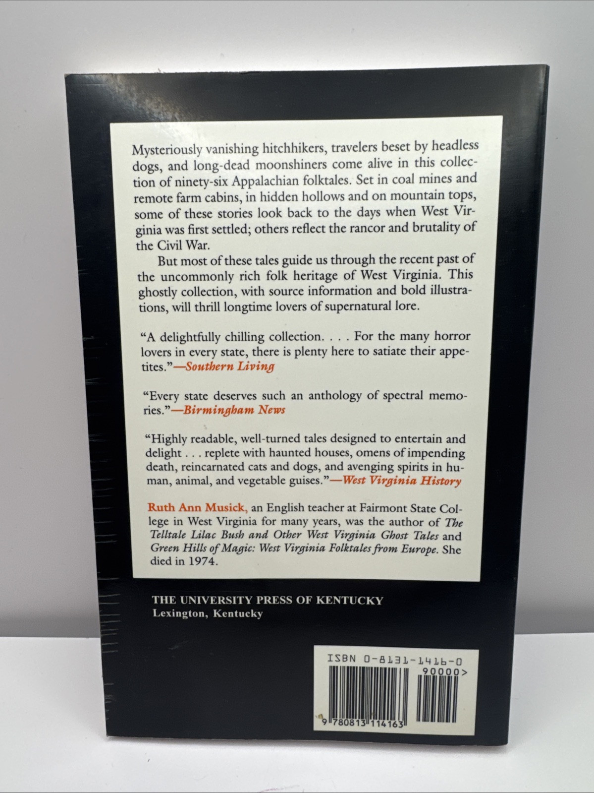 COFFIN HOLLOW AND OTHER GHOST TALES By Ruth Ann Musick Q2