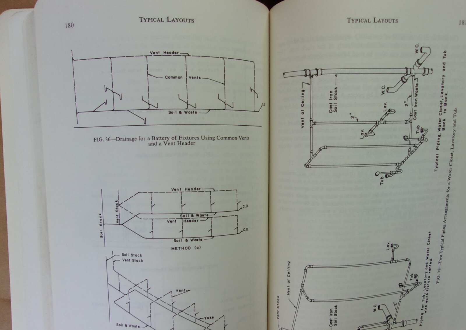 Cast Iron Soil Pipe and Fittings Handbook-270 pages-paperback–1972 4th printing
