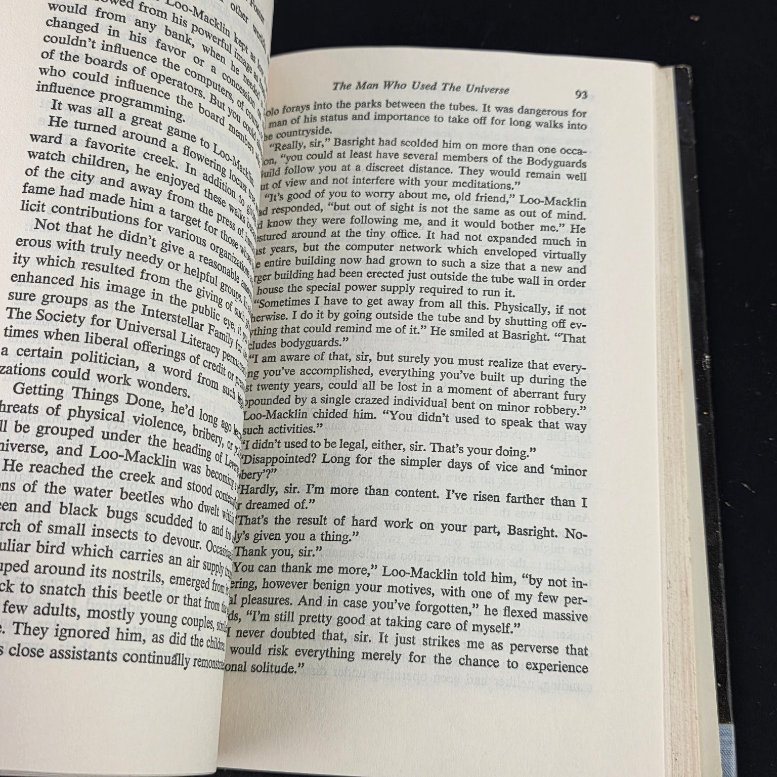 The Man Who Used the Universe Alan Dean Foster 1983 Science Fiction Nelson