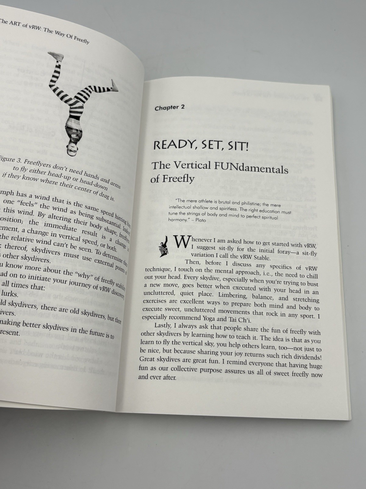 AUTHOR SIGNED The Art of VRW: The Way of Free Fly By Pat Works