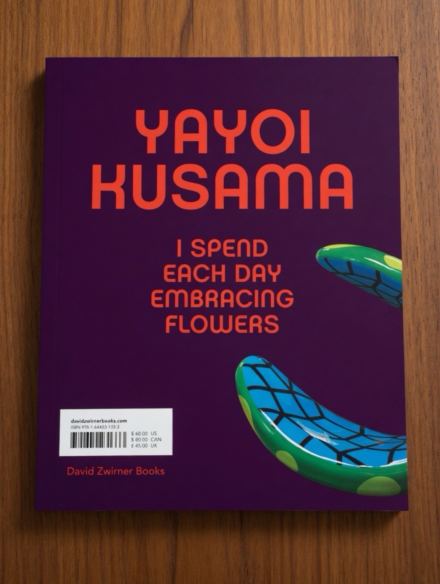 CLEAN NEW FRESH CLEAN Yayoi Kusama I Spend Each Day Embracing Flowers POLKA DOTS