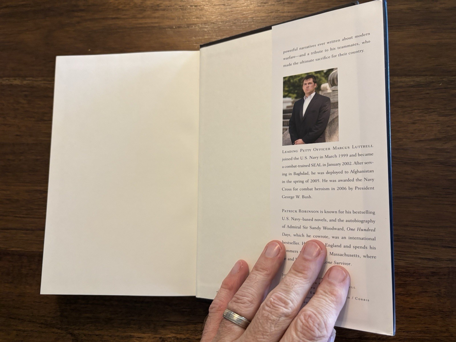 SIGNED Lone Survivor By Marcus Luttrell Later Printing 1st Edition 2012 HCDJ
