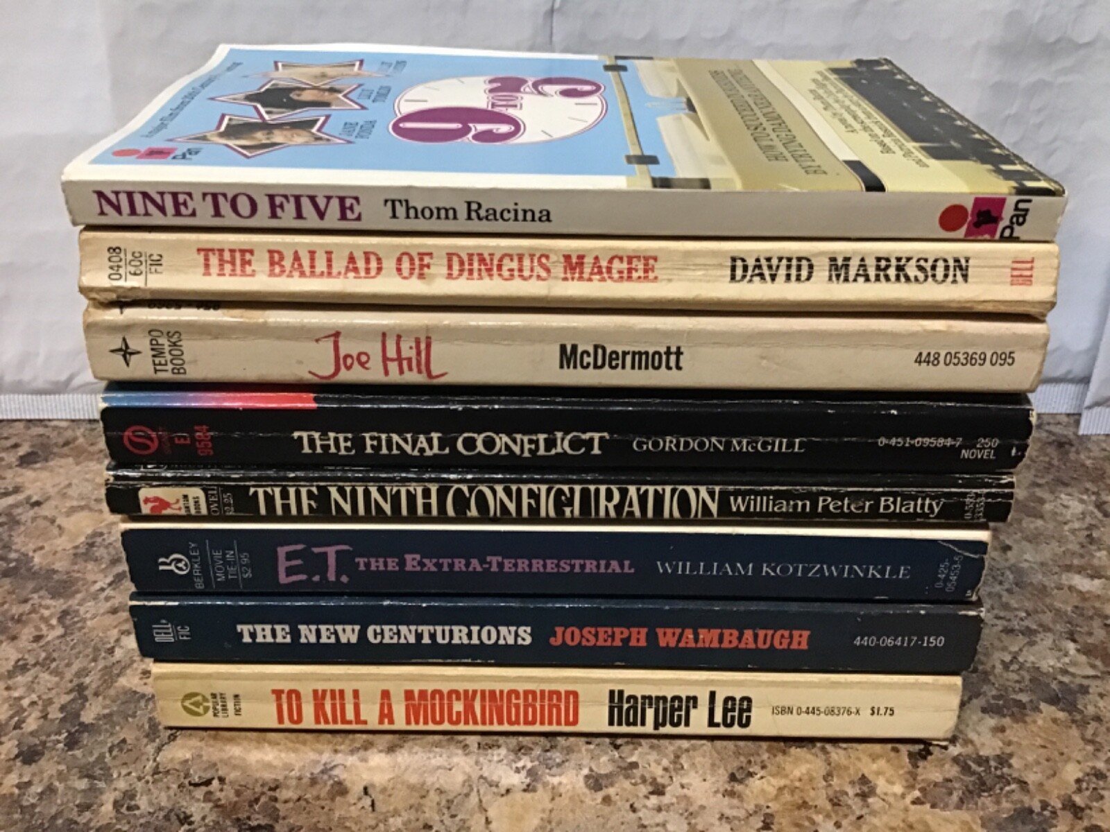 Lot of 15 Vintage Movie Based Paperbacks 1963-1999