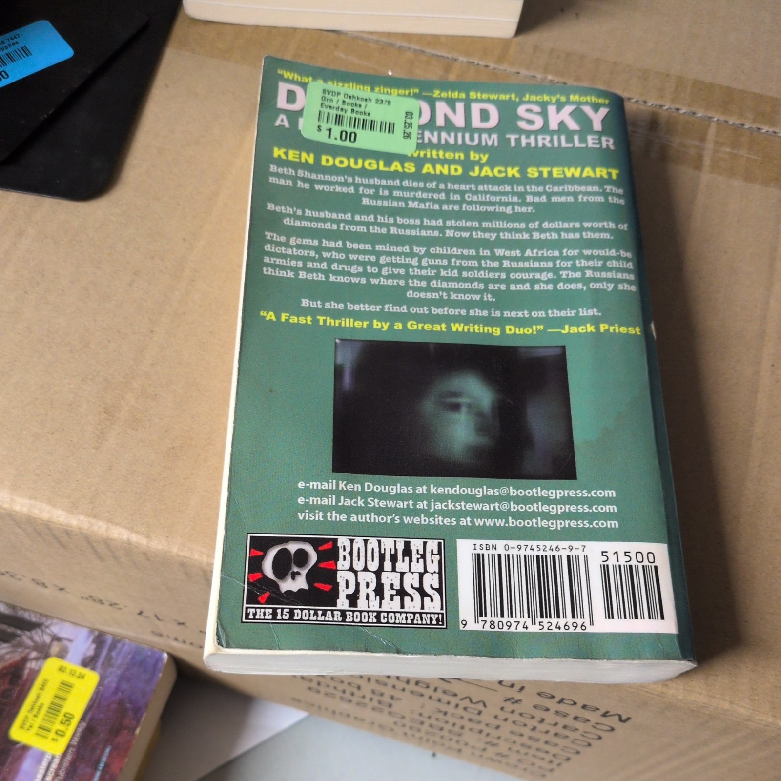 Diamond Sky by Jack Stewart and Ken Douglas (Trade Paperback)