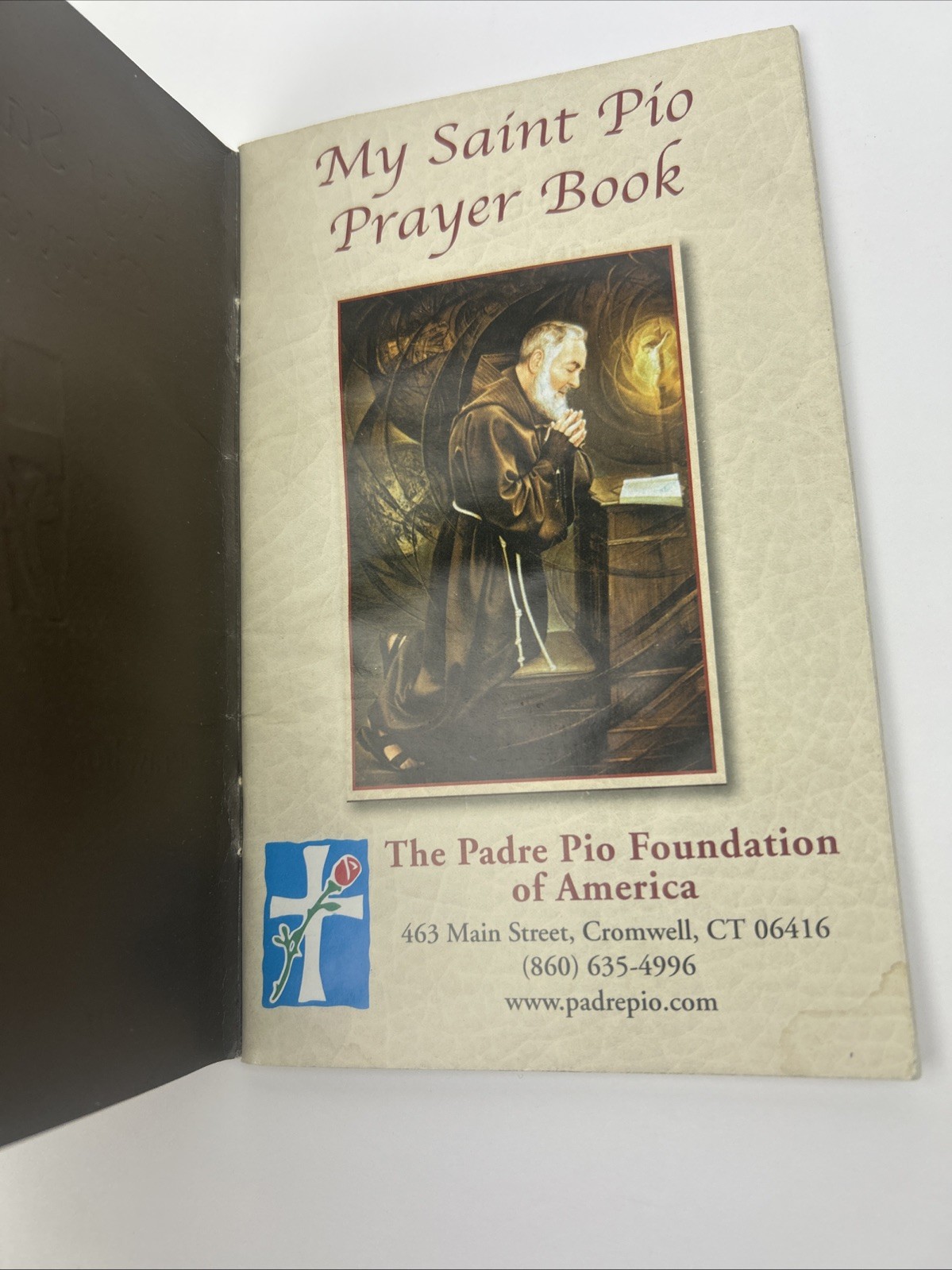 Vintage Lot Of 2 My Saint Pio Prayer Book Prayers from Padre Pio Foundation