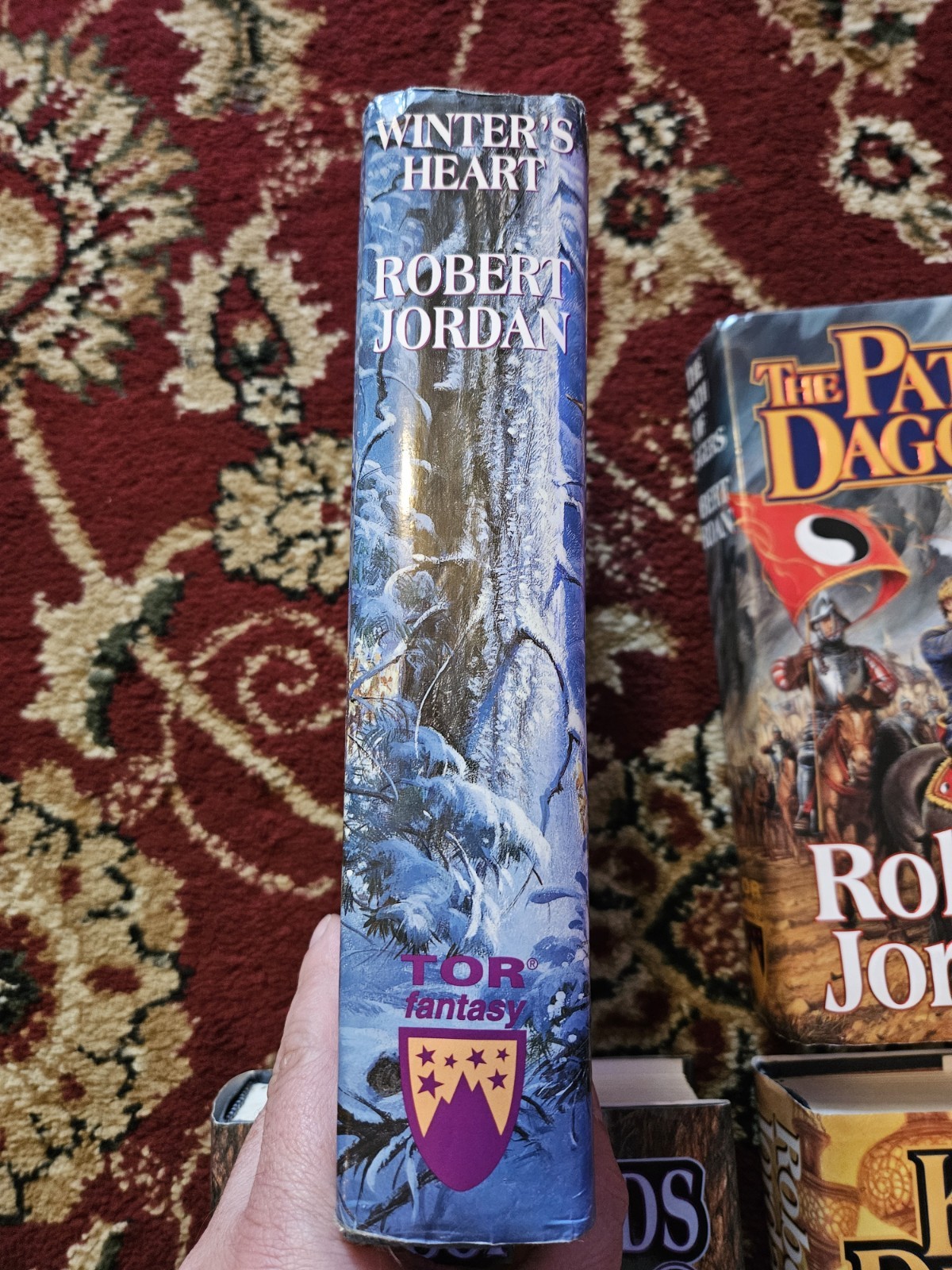 Robert Jordan WHEEL OF TIME 5-Book Bundle – All 1st Edition / 1st Printings HC