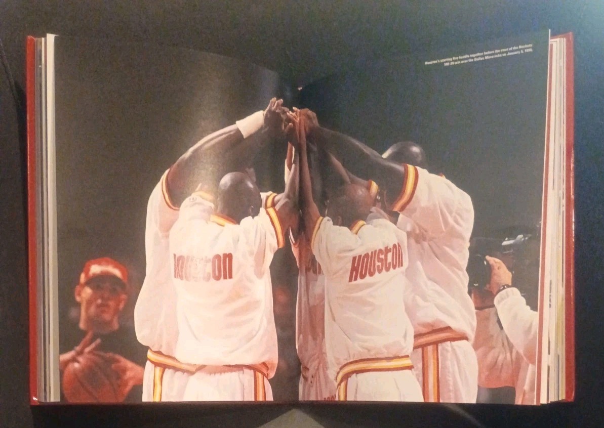 Complete Houston Rockets 50th Anniversary Book Print NBA Hakeem Olajuwon Drexler