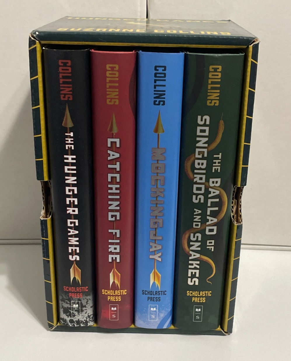 Hunger Games 4 – Book Hardcover Box Set – Brand New – All 1st Edition