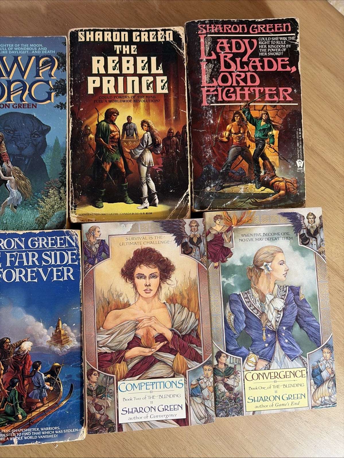 Sharon Green 12 Book Lot DAW All 1st Printing Games Quintet + Far Side Complete