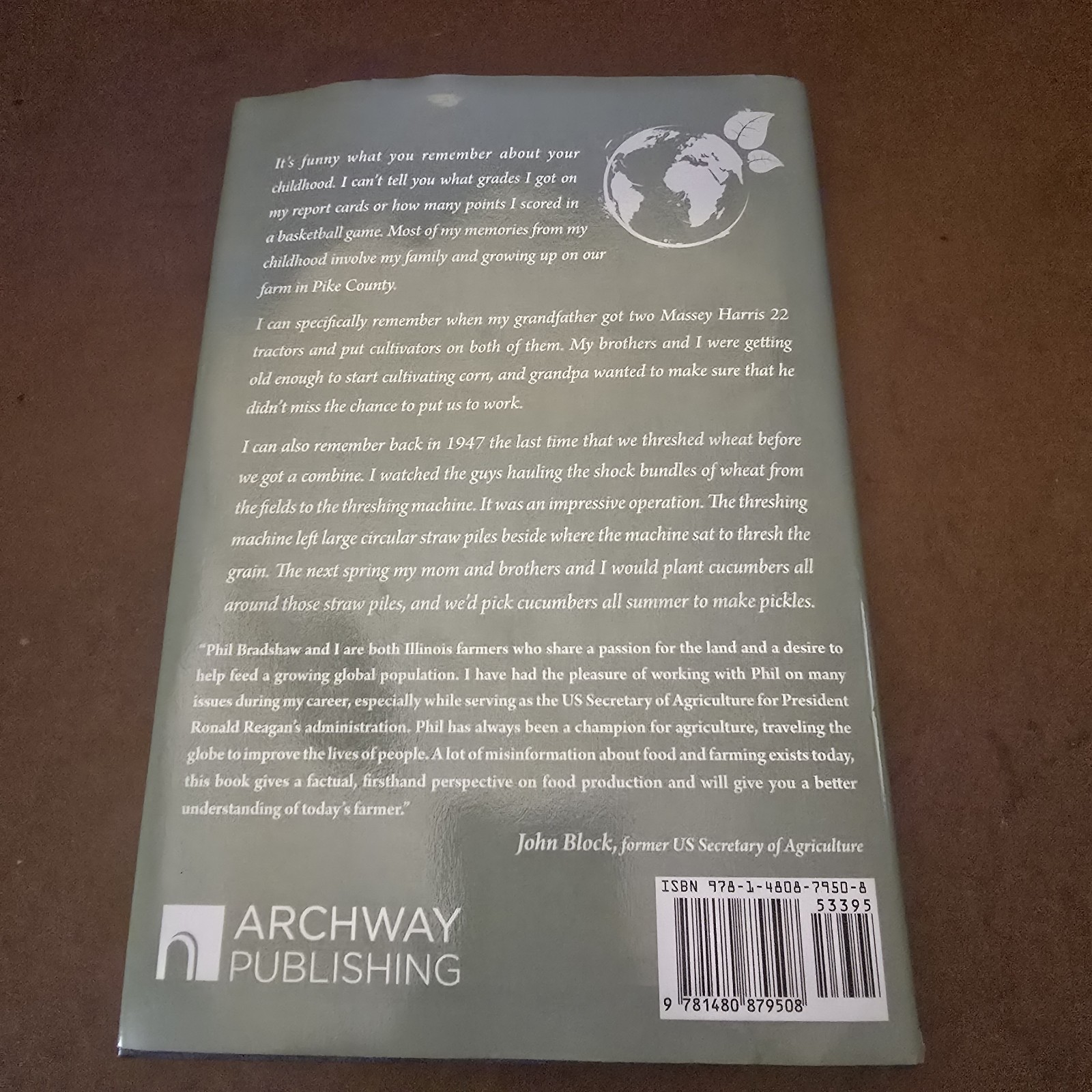 Your Food – My Adventure: One Farmer’s Journey to Feed the World Philip Bradshaw