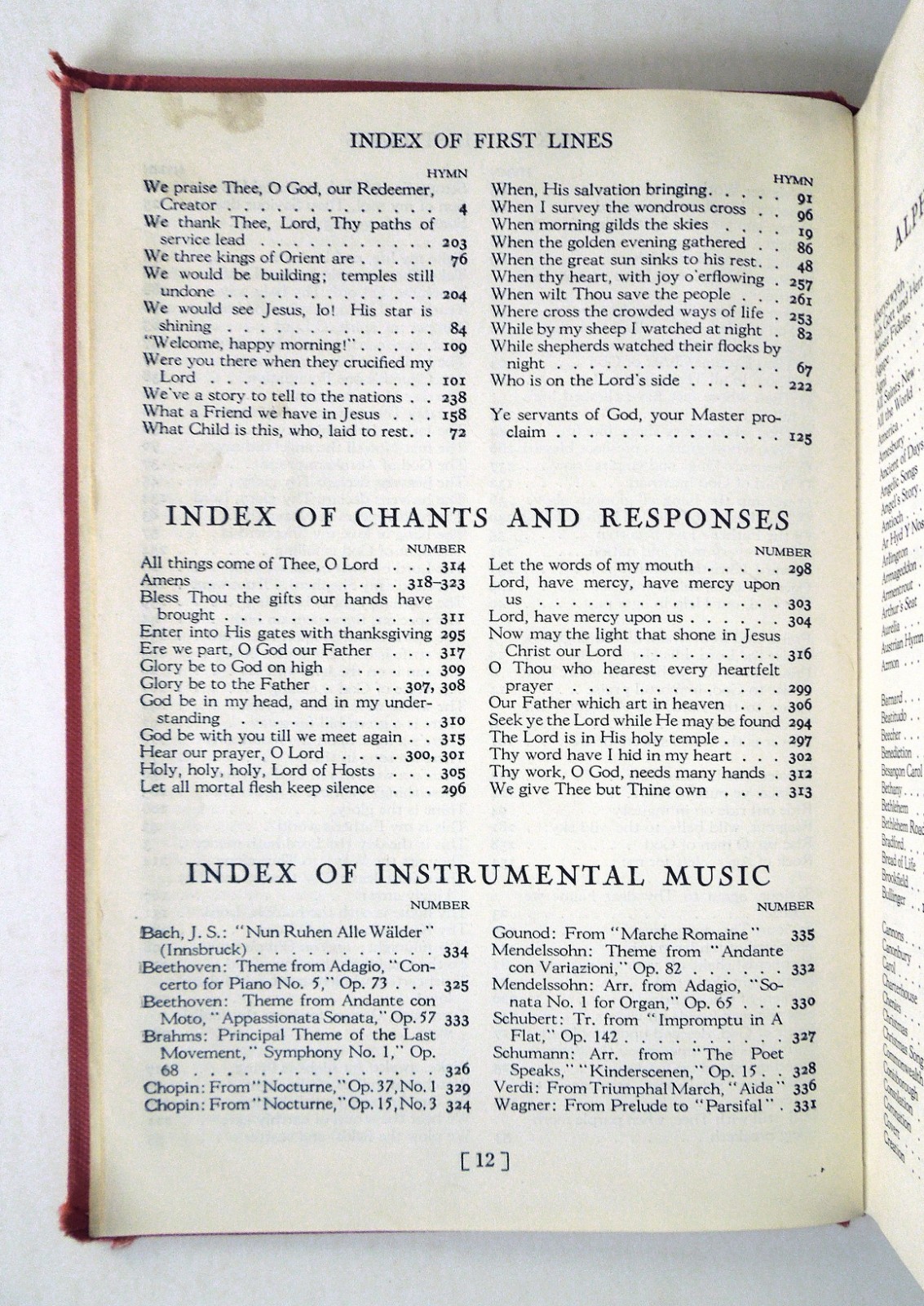 The Hymnal for Youth – 1954 hc, The Westminster Press, 17th printing