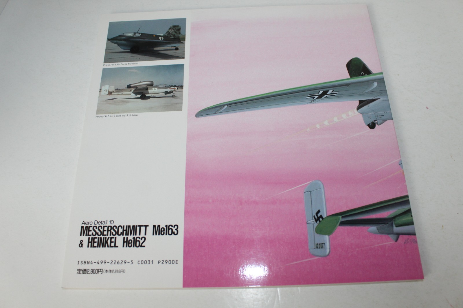 Messerschmitt ME163 and Heinkel HE162 Aero Detail 10 – 1994 Dai Nippon Kaiga