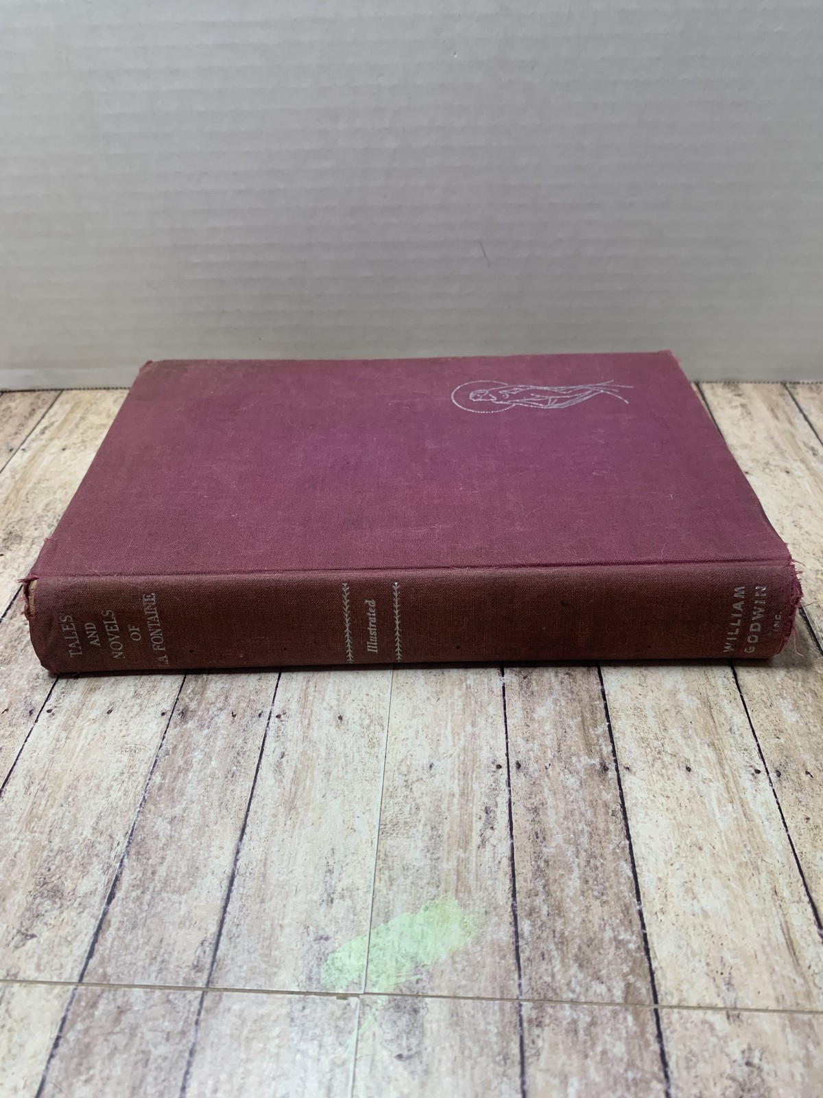 Tales and Novels of J. De La Fontaine 1933 William Godwin Clara Tice Etchings Vi