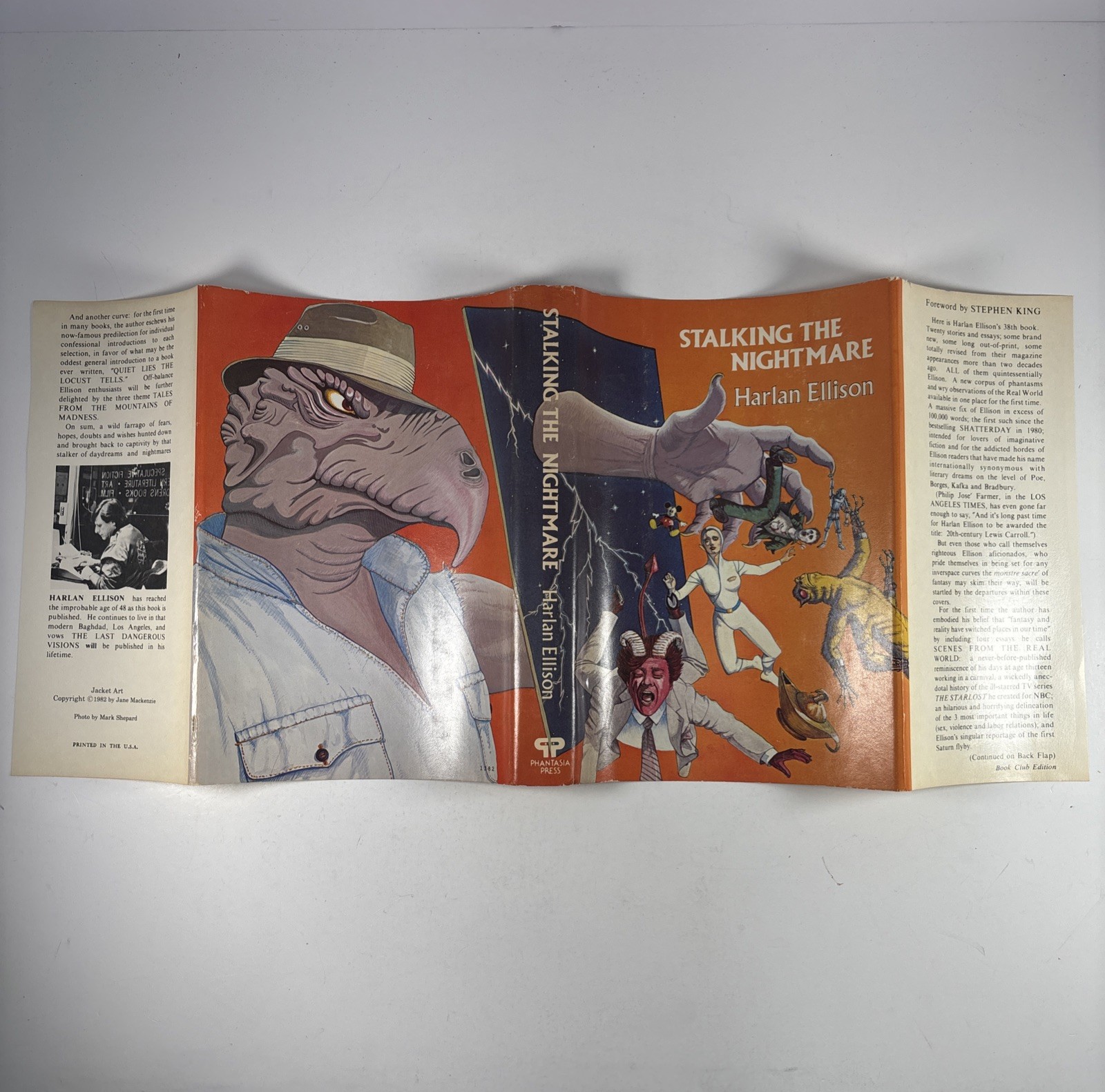 Stalking The Nightmare by Harlan Ellison – 1982 1st Phantasia Press Hardcover DJ