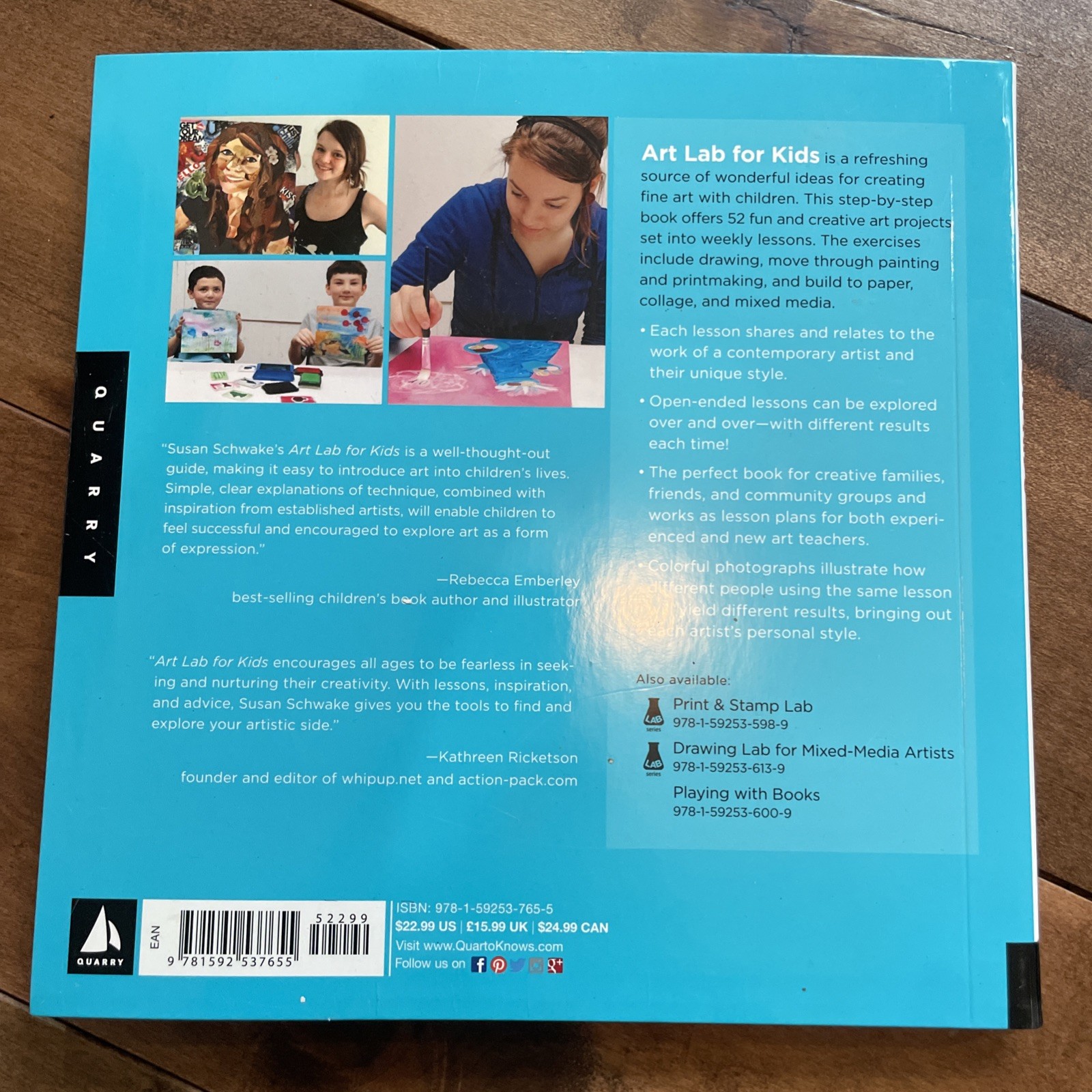 Lab for Kids Ser.: Art Lab for Kids by Susan Schwake (2012, Trade Paperback)
