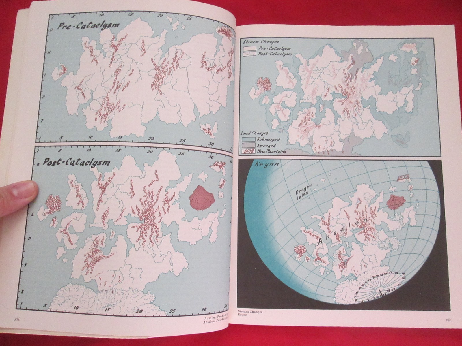 Dungeons & Dragons The Atlas Of The DragonLance World TSR 8448 1987