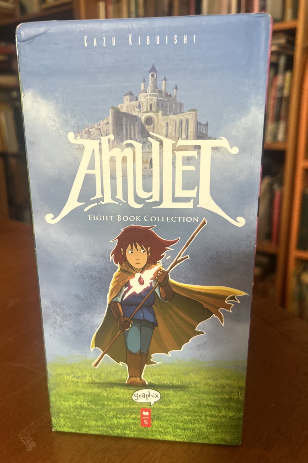 NEW Amulet #1-8 Box Set by Kazu Kibuishi (2018)