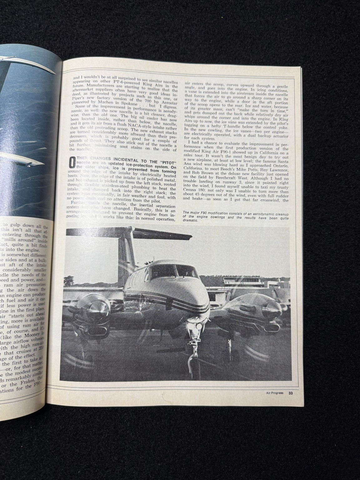 Air Progress Magazine August 1983 Swift Mooney 201 Pilot Report Aviation