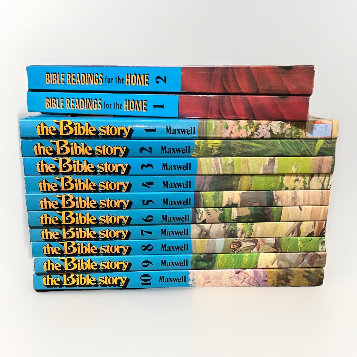 The Bible Story PB Complete 10 Volume Set Arthur S Maxwell & Bible Readings 1&2