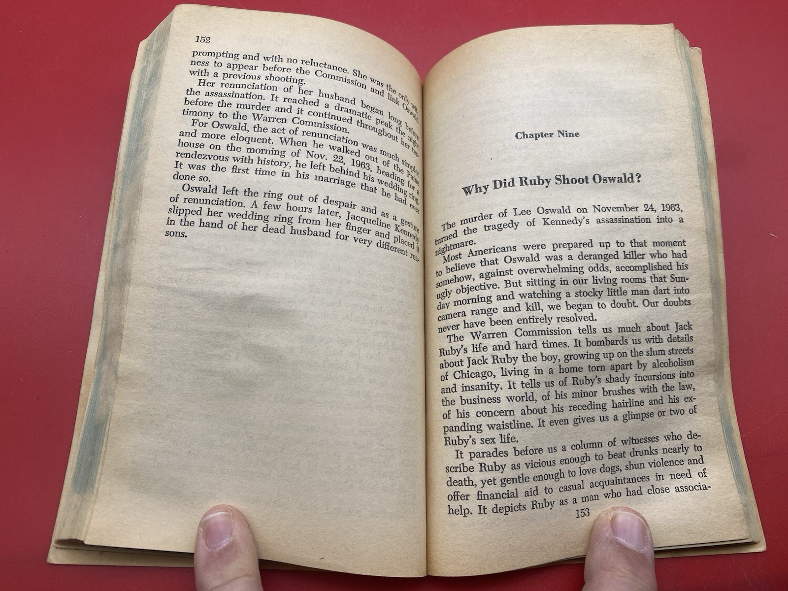 The Unanswered Questions about President Kennedy’s Assassination 1965 1st Print