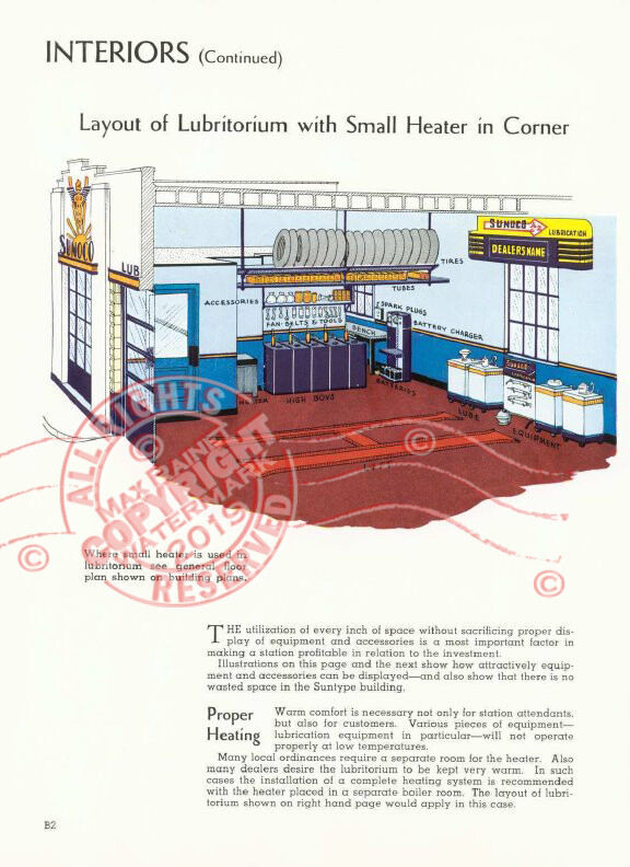 Sun Oil Co 1939 CATALOG Buildings That Serve Architects plans Gas Station SUNOCO