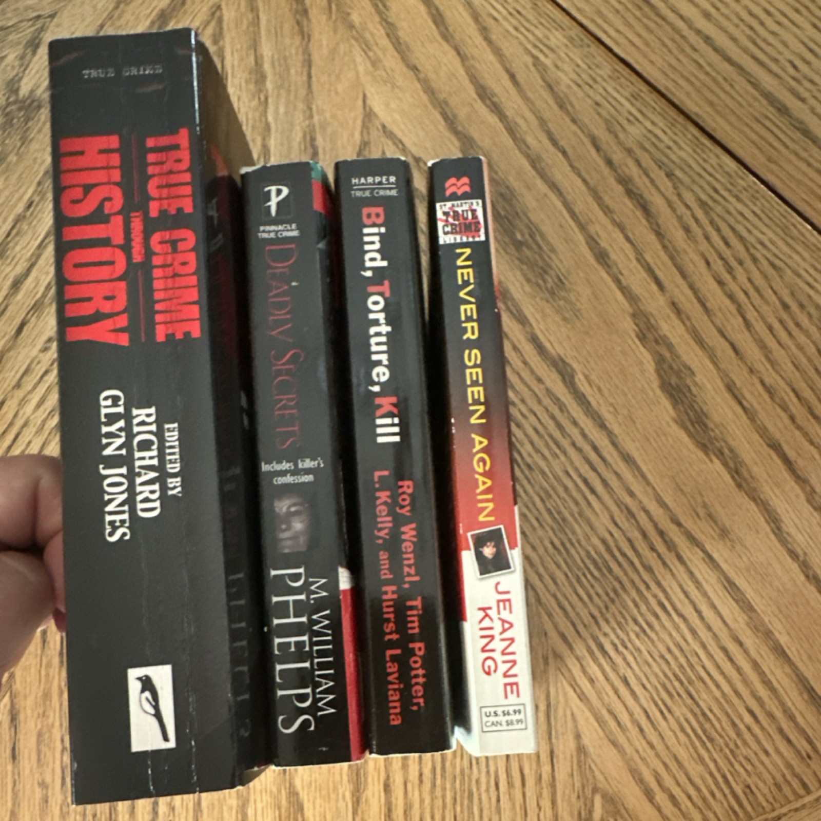 True Crime Book Bundle PB Pinnacle Paperback Serial Killers Murder