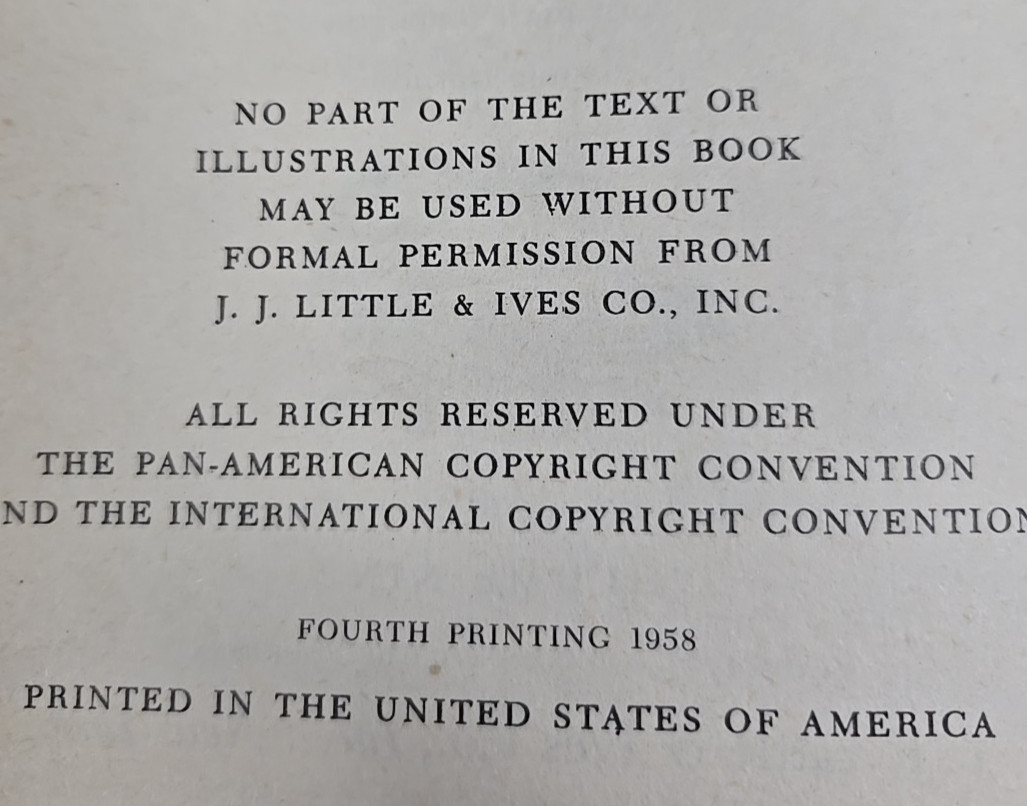 1956/58 Pictured Knowledge The Full Color Encyclopedia Volume 9 4th Printing