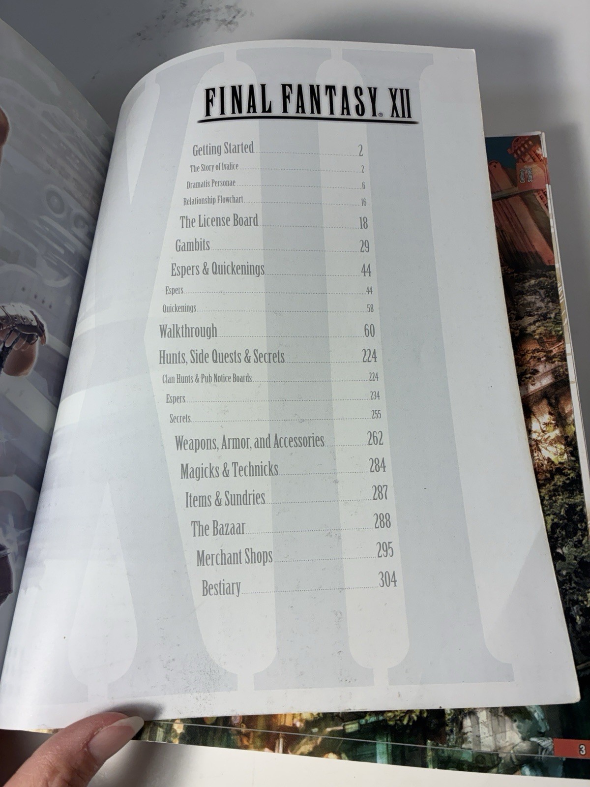 Final Fantasy XII 12 Brady Games Signature Series Strategy Guide w/ Map Poster