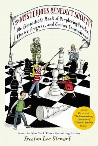 The Mysterious Benedict Society: Mr. Benedict’s Book of Perplexing Puzzle – GOOD