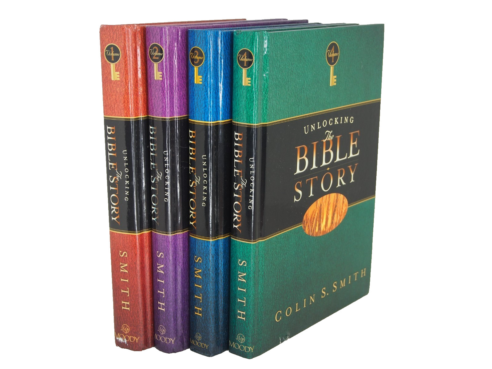 Unlocking the Bible Story Volume 1 2 3 4 Smith Colin S Hardcover Major Themes *