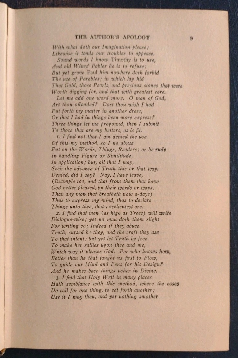 Pilgrim’s Progress by Bunyan and Donne and Herbert by Walton