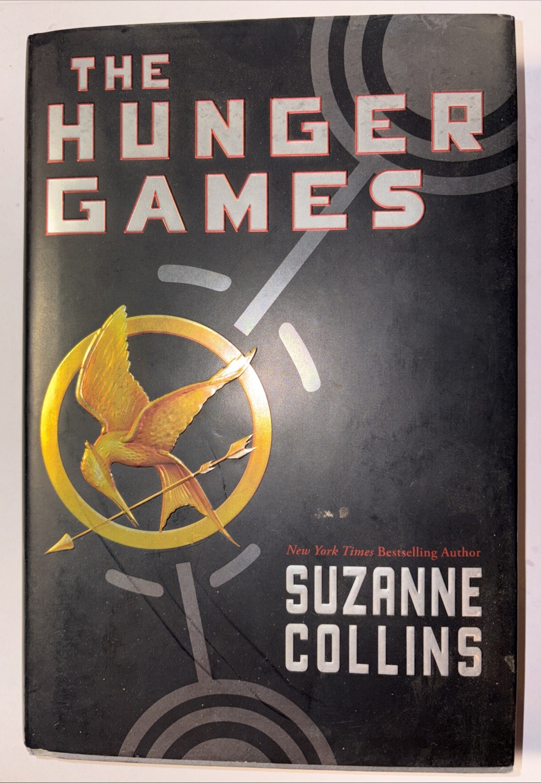 The Hunger Games Suzanne Collins 1st Edition Hardcover 2008 DJ 12th Printing