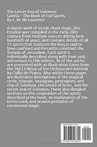The Lesser Key of Solomon – Goetia – The Book of Evil Spirits