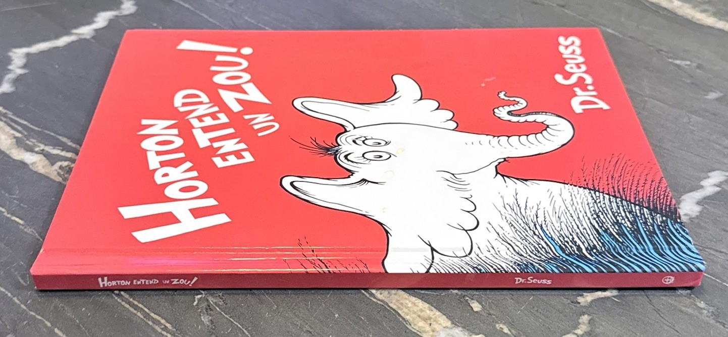 Dr Seuss Horton Entend Un Zou French Hardcover 2009 Ulysses Press HC