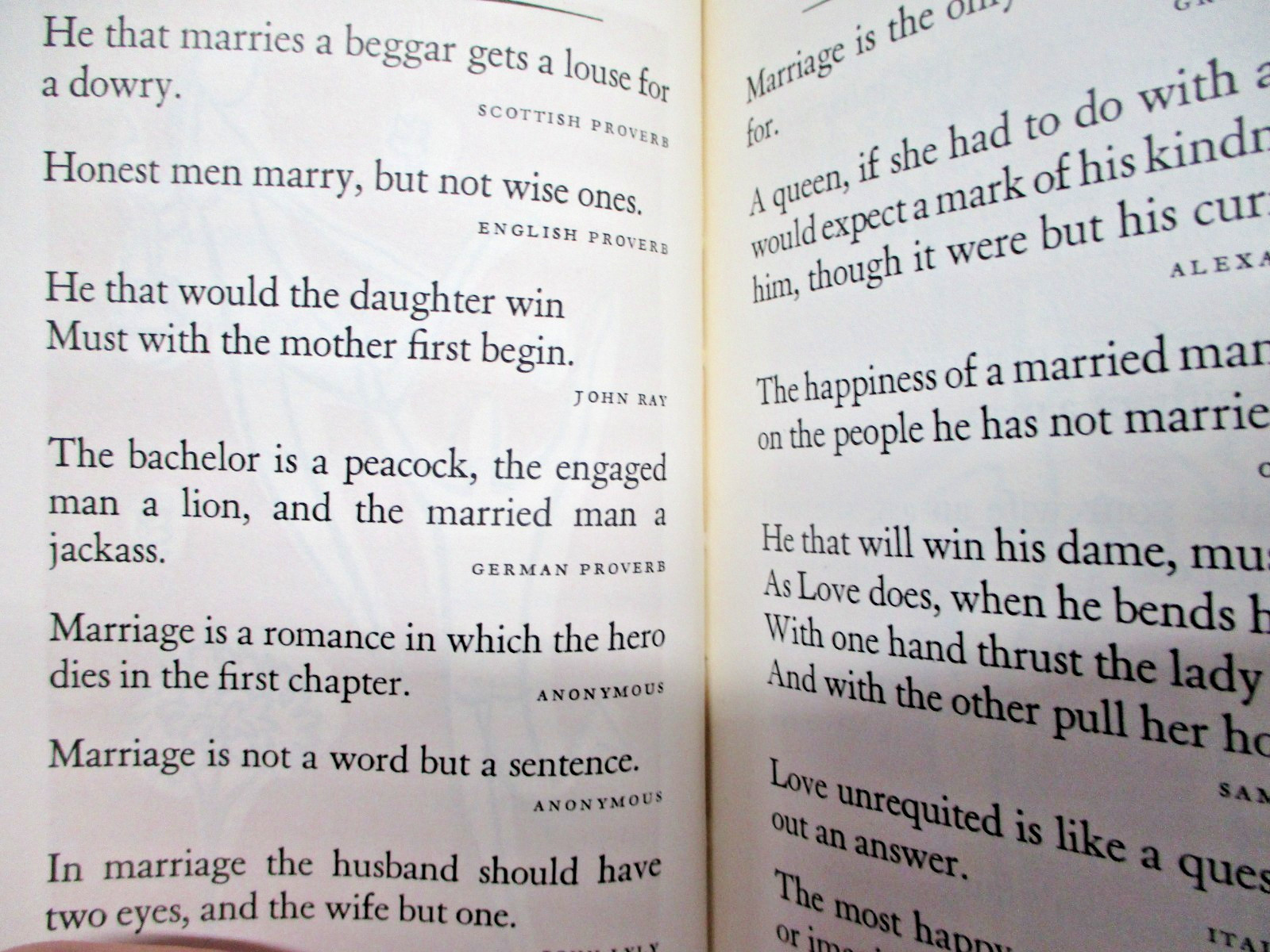 Understanding Heart and L’Amour Epigrams Witticisms Love Peter Pauper Press lot