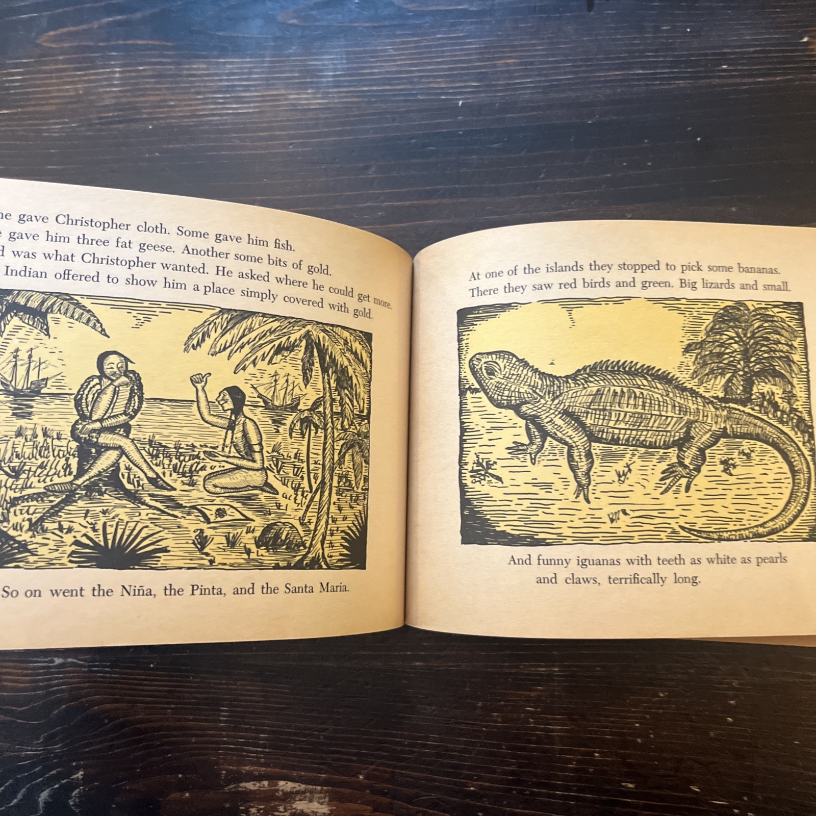 Lot Of 3 Vintage Christopher Columbus Picture Books Biography, Class Library