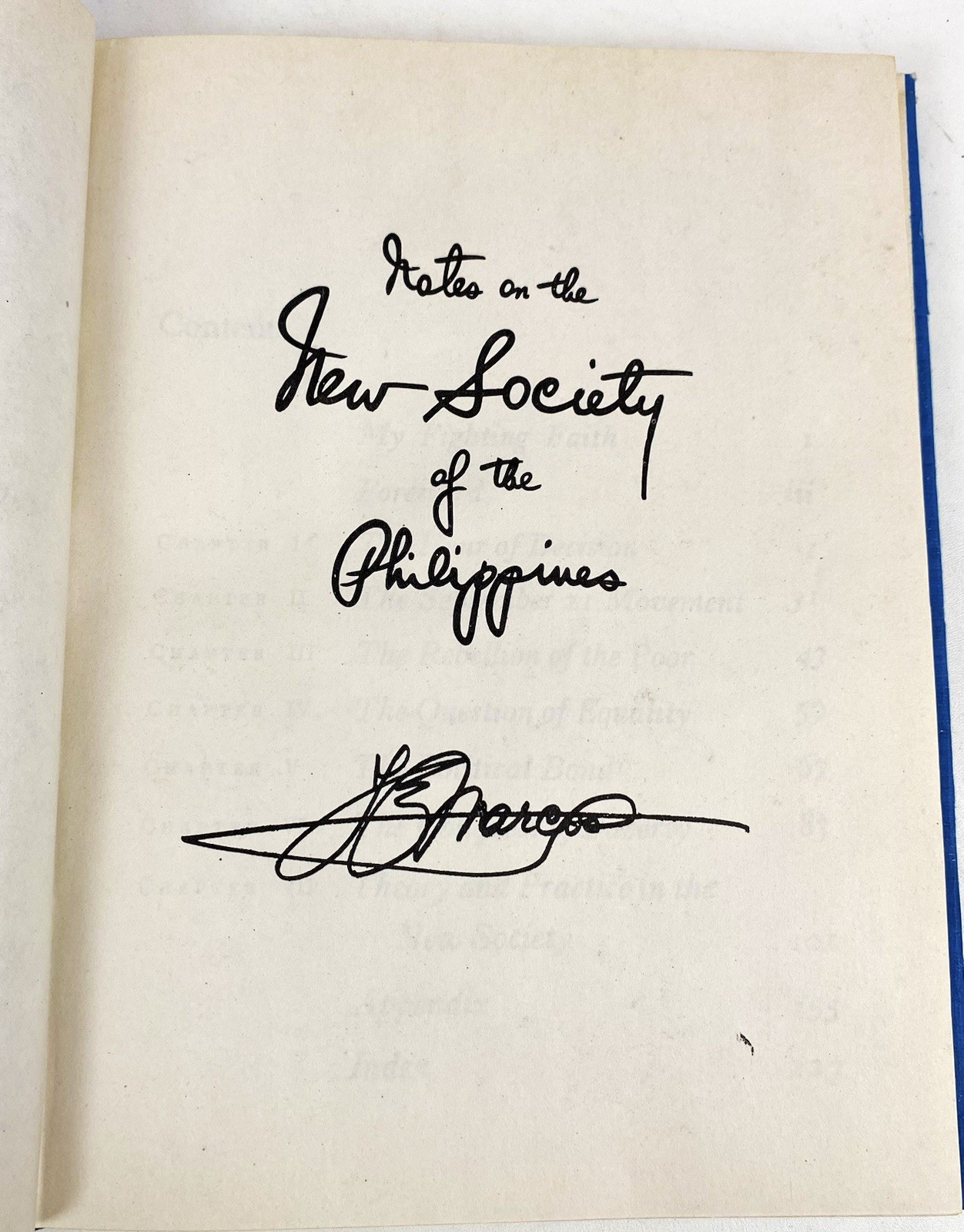 2 Books ~ Marcos & Notes on the New Society of the Philippines 1974/84 HB/DJ