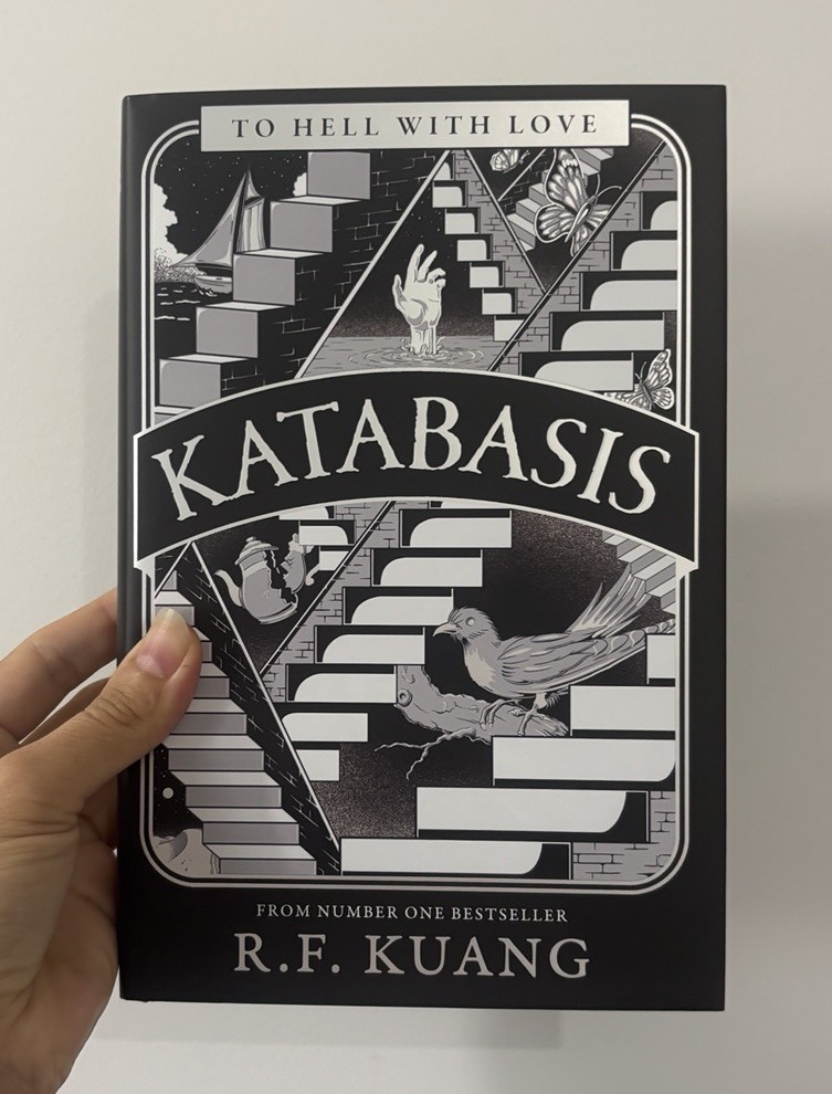 TBB Katabasis by R. F. Kuang Special Edition hardback Sprayed Edges New